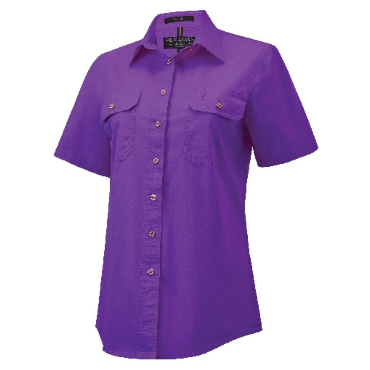 WOMEN'S PILBARA OPEN FRONT SHORT SLEEVE SHIRT