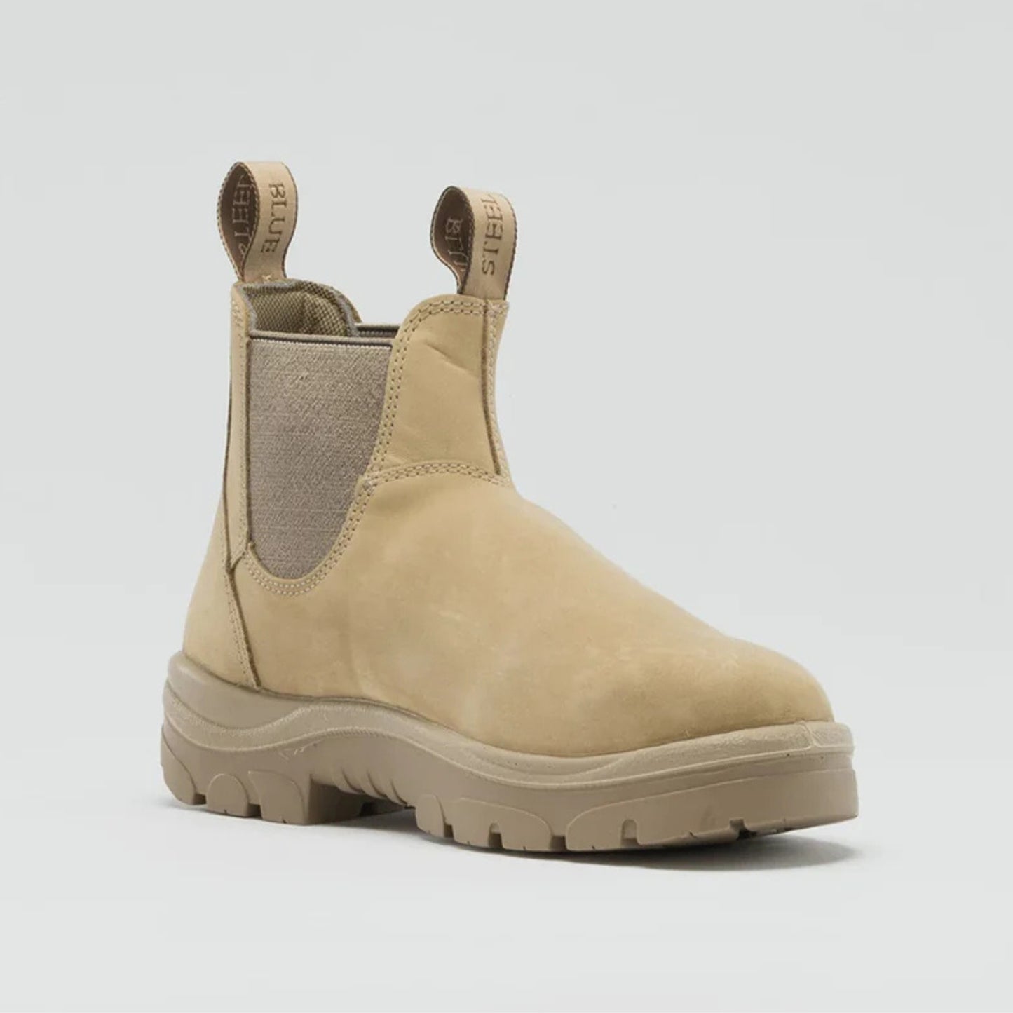 STEEL BLUE 312101 HOBART SLIP ON BOOTS - SAND