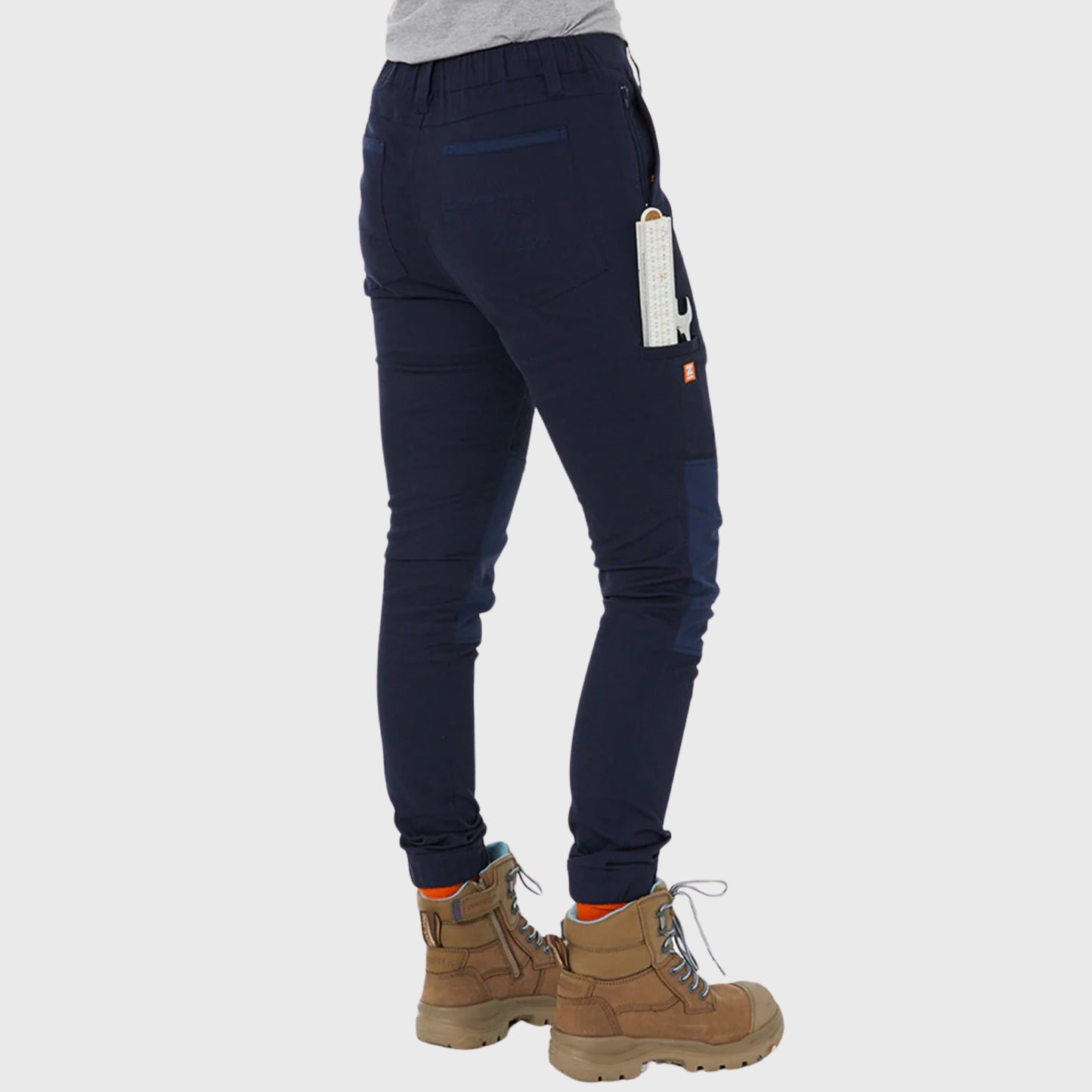 ZADIE WORKWEAR THE MIDDY PANT - NAVY