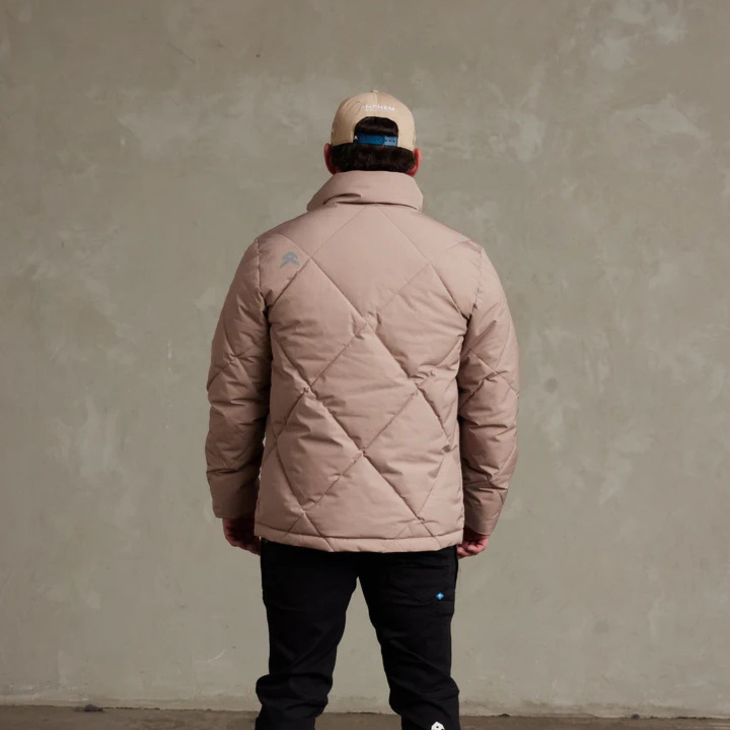 ANTHEM MEN'S WATERPROOF PUFFER JACKET - KHAKI