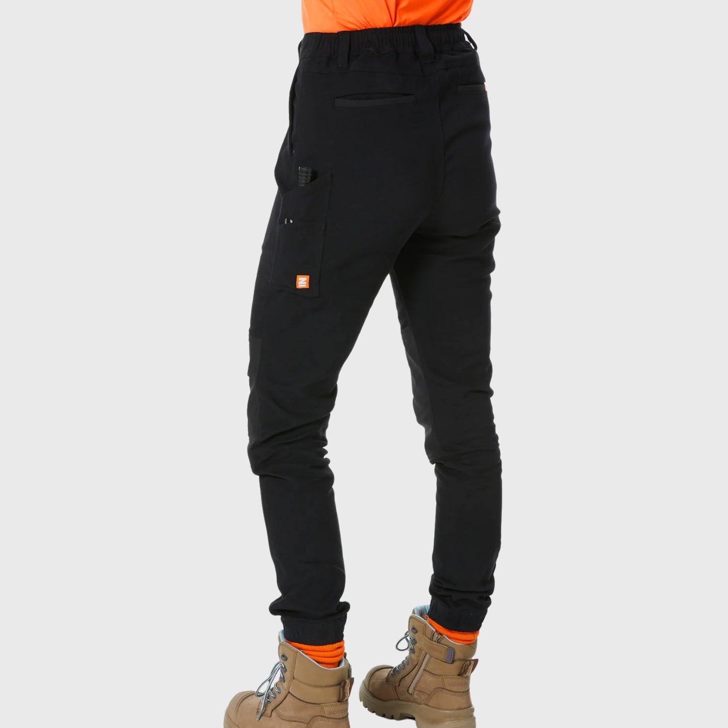 ZADIE WORKWEAR THE WORKZ PANT - BLACK