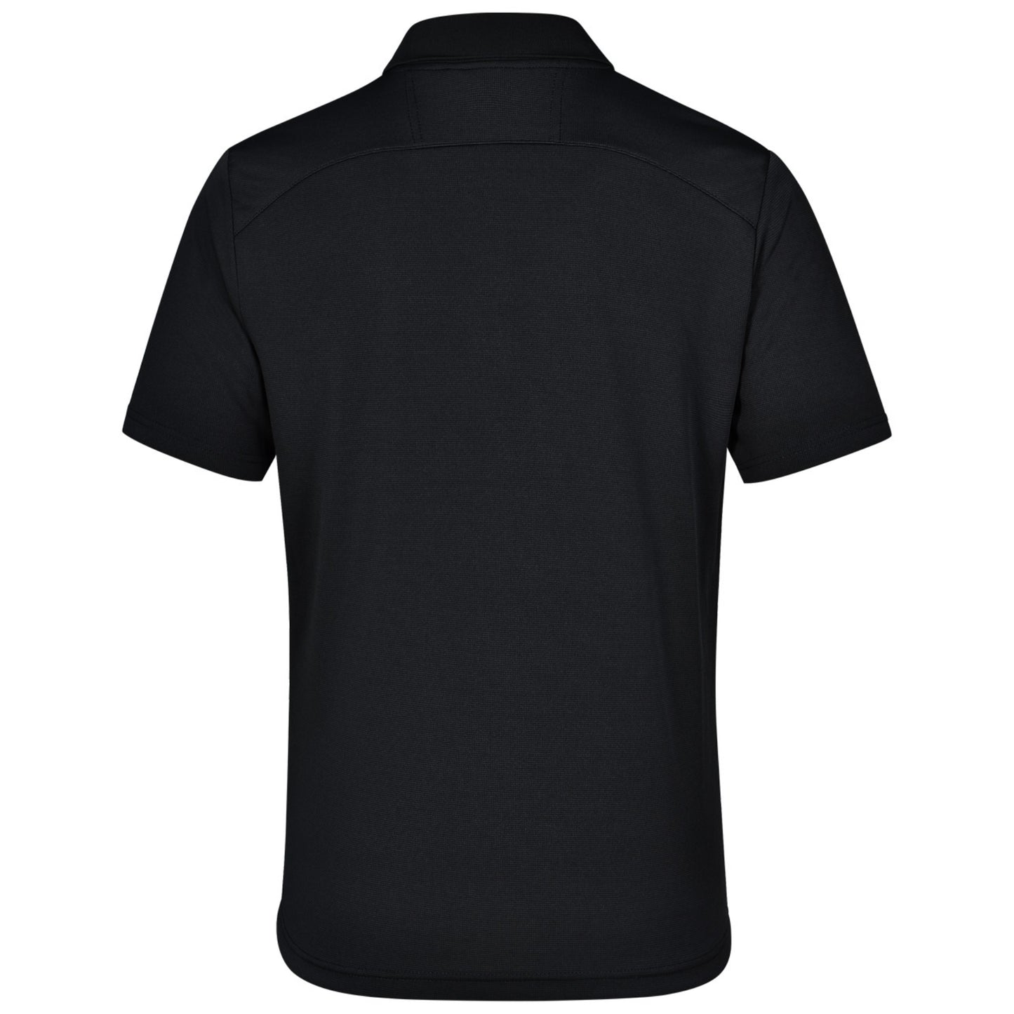 MEN'S BAMBOO CHARCOAL SHORT SLEEVE POLO - BLACK