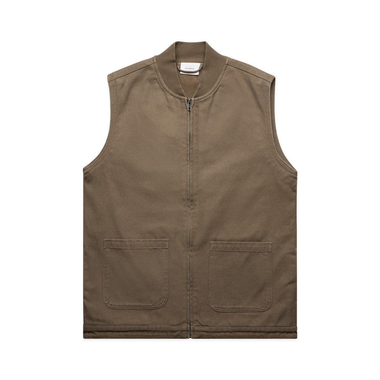 AS COLOUR CANVAS HEAVY VEST