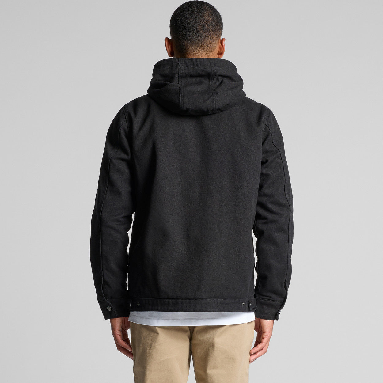 AS COLOUR CANVAS HOODED JACKET