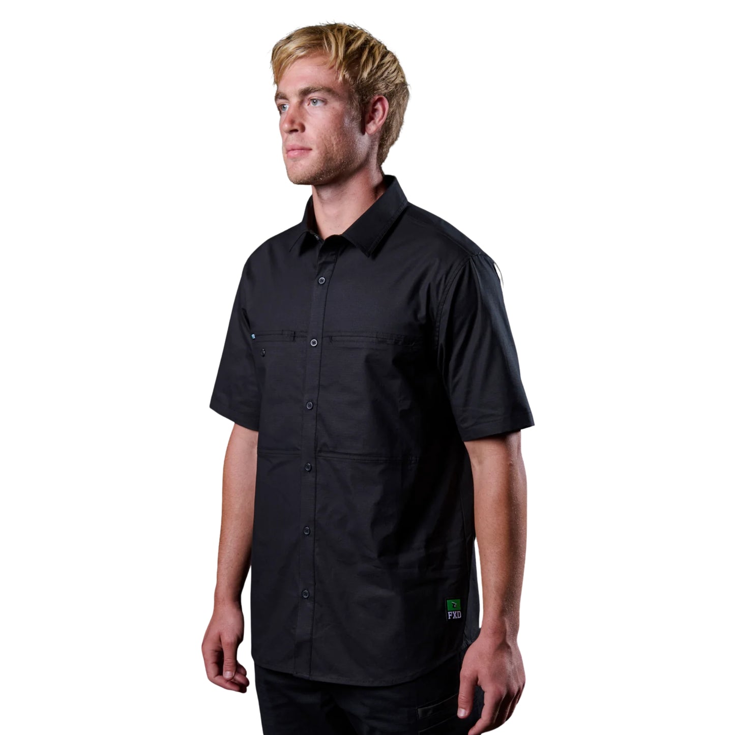 FXD SSH-3 SHORT SLEEVE SHIRT - BLACK