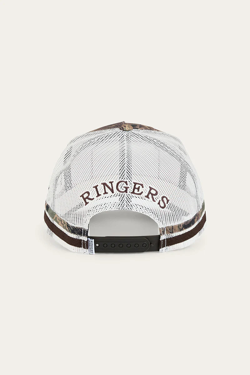 RINGERS WESTERN BIG BUCK DEEP FIT TRUCKER CAP - CAMO