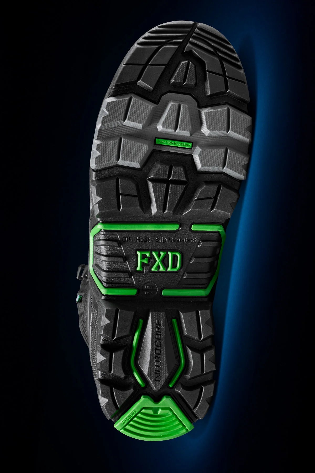 FXD - DURA X1 - NITROCORE™ HIGH CUT, HIGH PERFORMANCE WORK BOOTS - BLACK