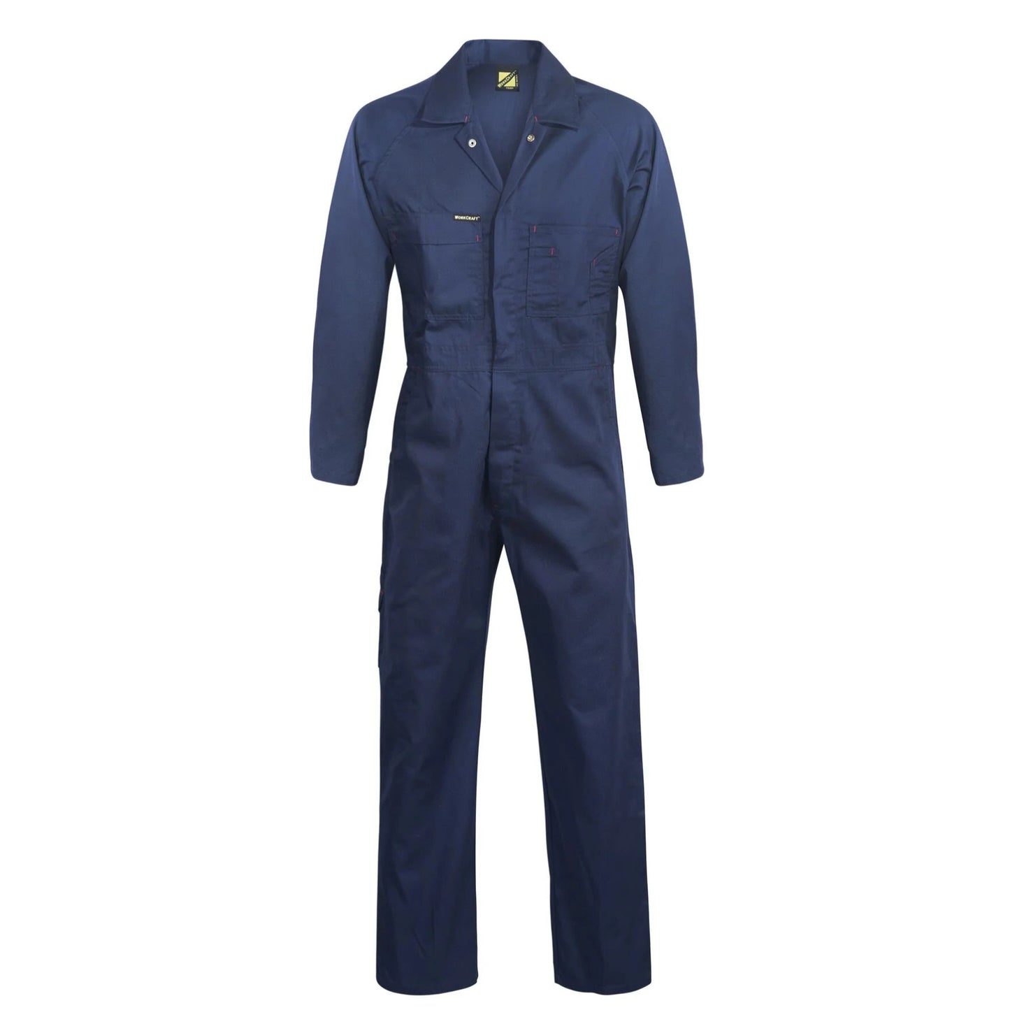 WORKCRAFT POLY/COTTON COVERALLS - NAVY