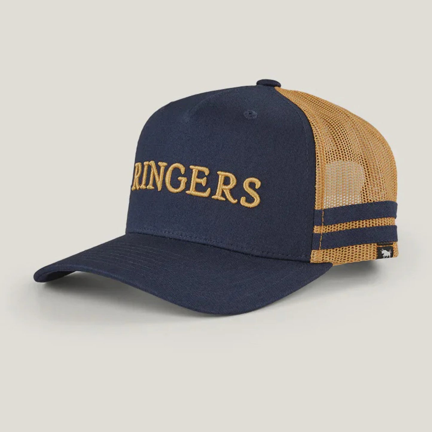 RINGER WESTERN BARTON KIDS TRUCKER CAP - COLLEGE NAVY