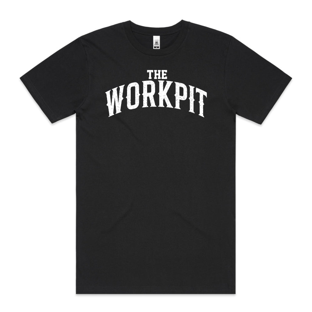 THE WORK PIT TEE LIGHTWEIGHT -  BLACK