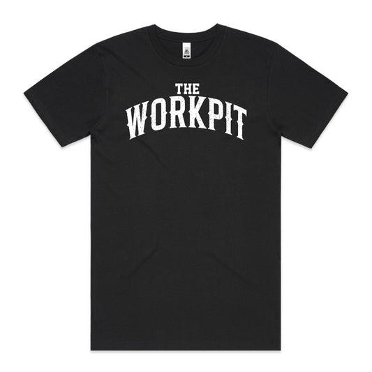 THE WORK PIT TEE LIGHTWEIGHT -  BLACK