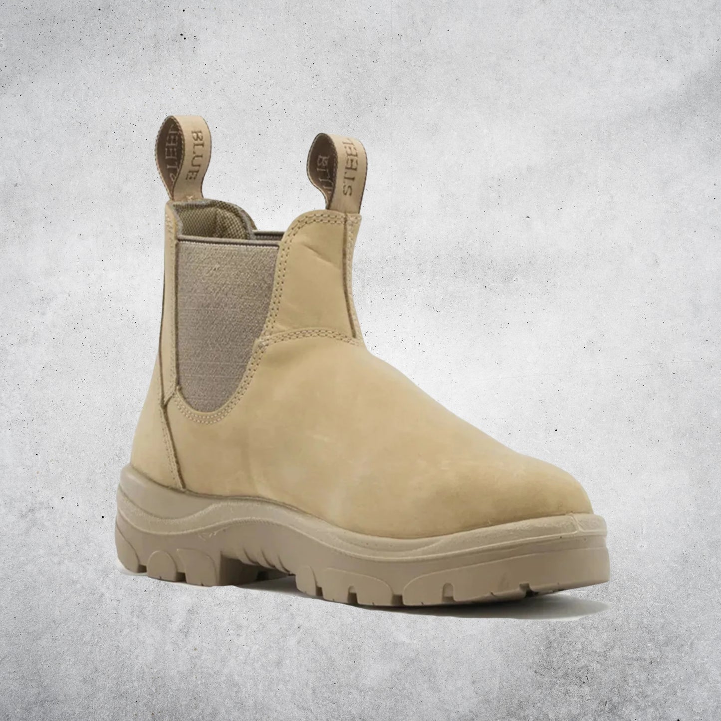 STEEL BLUE 312101 HOBART SLIP ON BOOTS - SAND