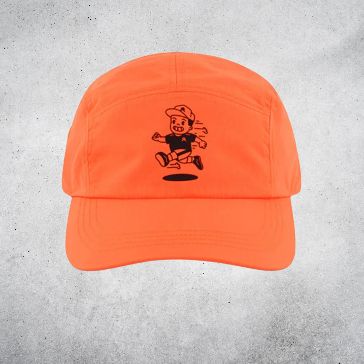 ANTHEM RUN CLUB 5 PANEL HAT - ORANGE