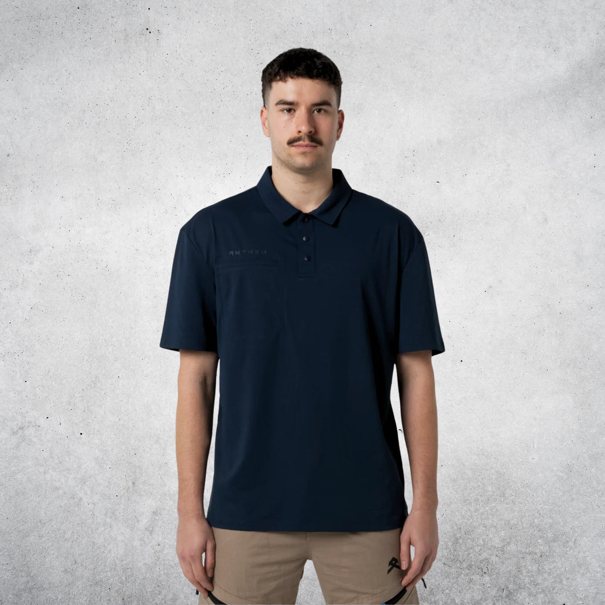 LIGHTWEIGHT PERFORMANCE POLO - NAVY