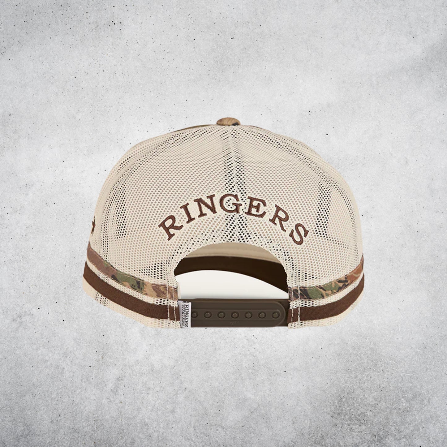 RINGERS WESTERN SHOOTER DEEP FIT TRUCKER CAP - CAMO