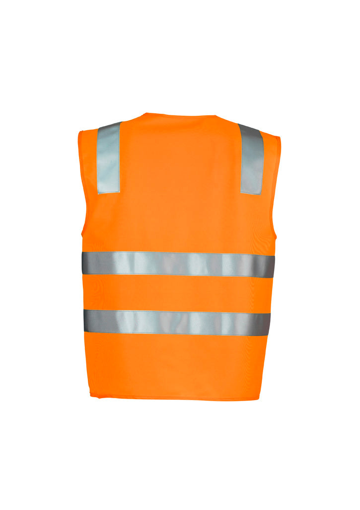 SYZMIK UNISEX HI VIS BASIC VEST - ORANGE