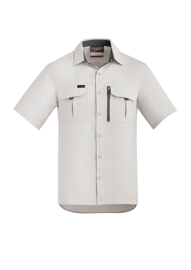 SYZMIK MENS OUTDOOR SHORT SLEEVE SHIRT