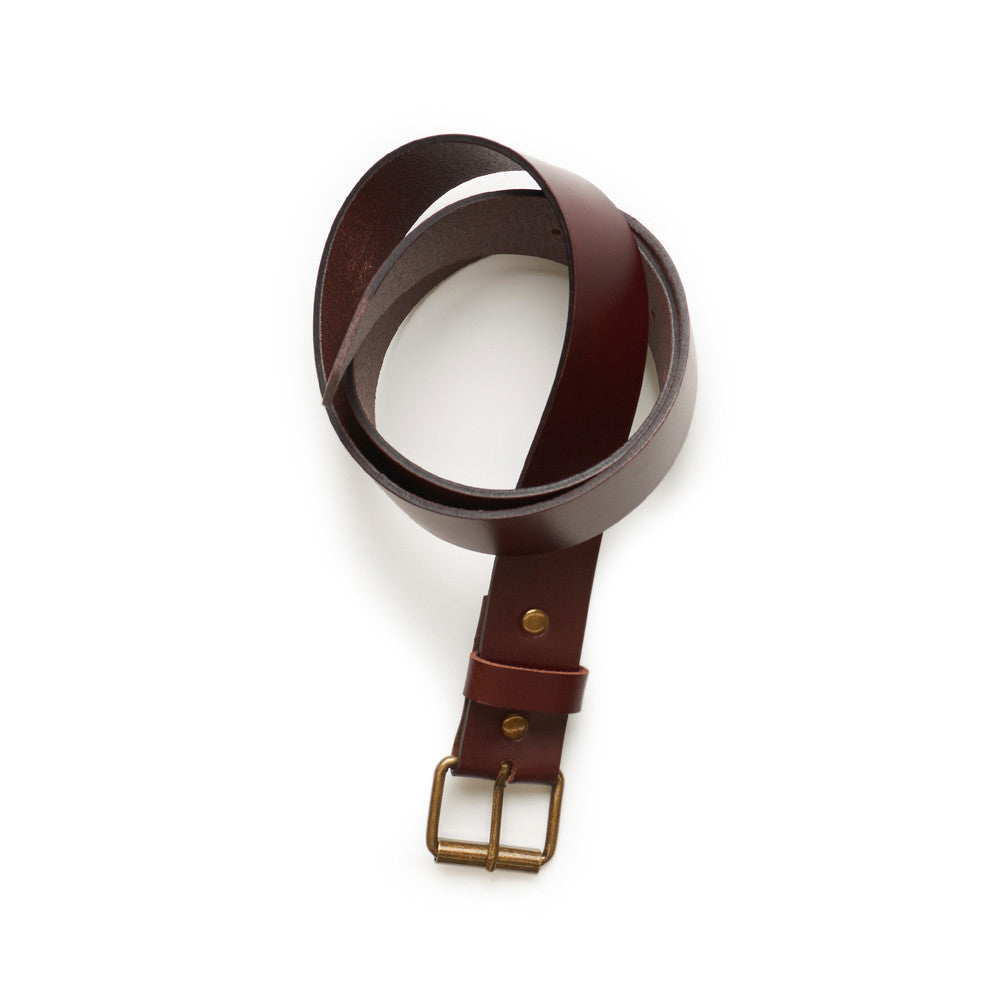 AS COLOUR LEATHER BELT TAN