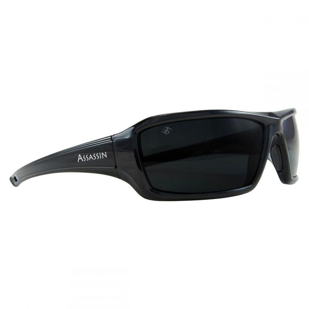 ASSASSIN SAFETY GLASSES BLACK/POLARISE - The Work Pit