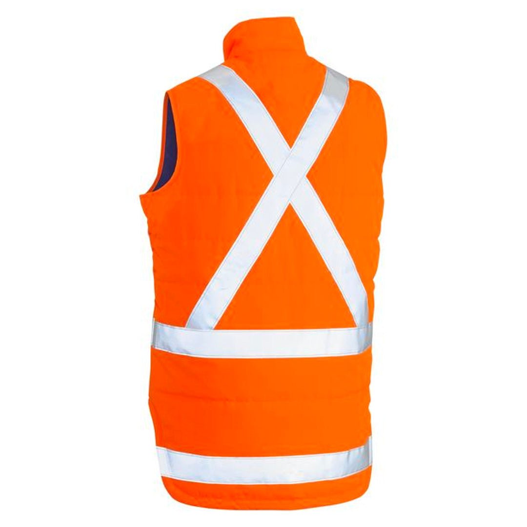 BISLEY PUFFER VEST X TAPED ORANGE - The Work Pit