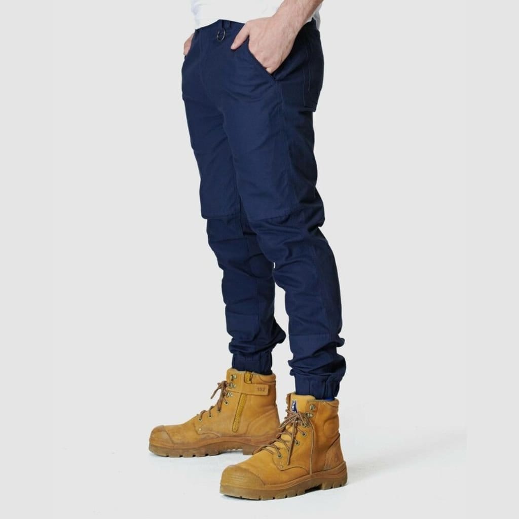 ELWD MENS CUFFED PANT NAVY - The Work Pit