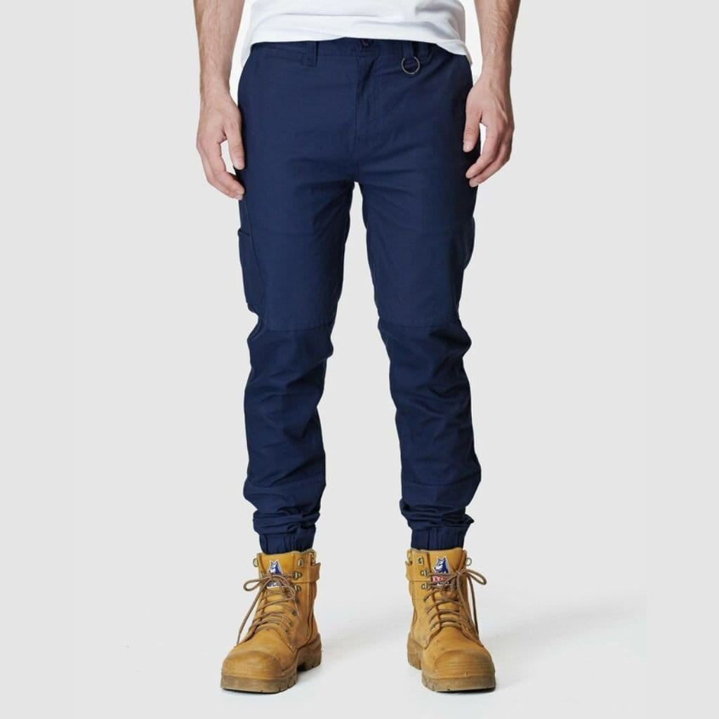ELWD MENS CUFFED PANT NAVY - The Work Pit