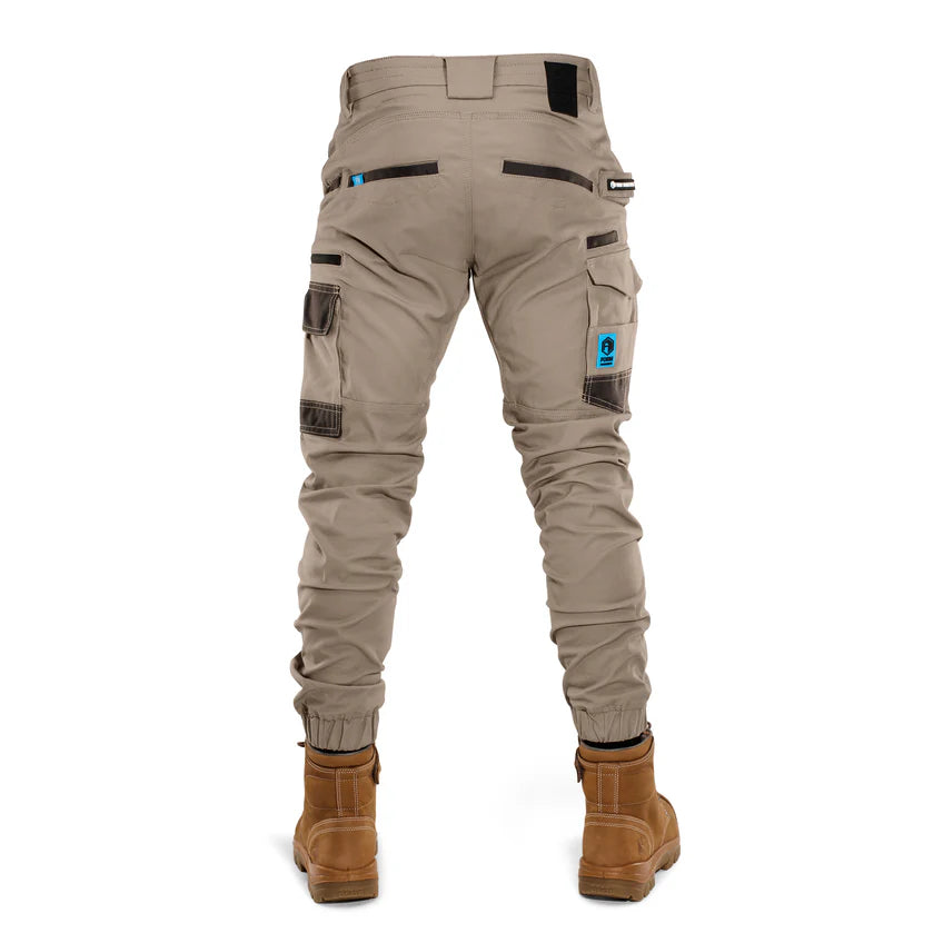 FORM | FB1 CUFFED WORKPANTS - KHAKI