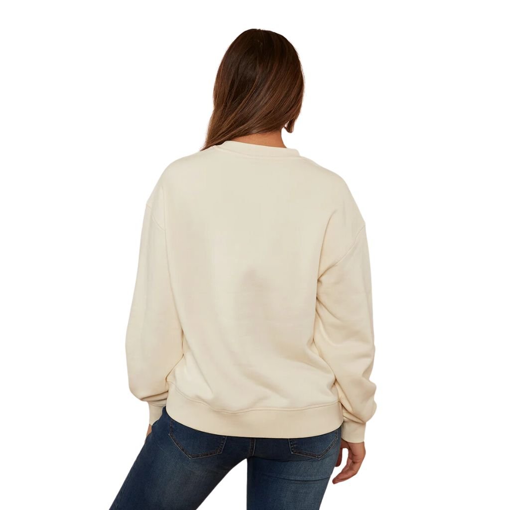 RINGERS WESTERN SECRETS WOMENS CREW OFF WHITE - The Work Pit