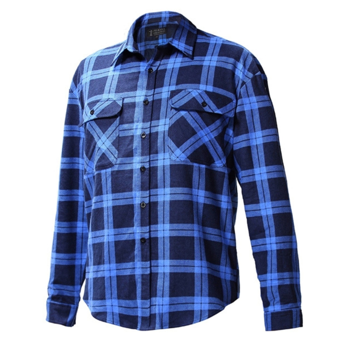 PILBARA MENS OPEN FRONT FLANNELETTE SHIRT