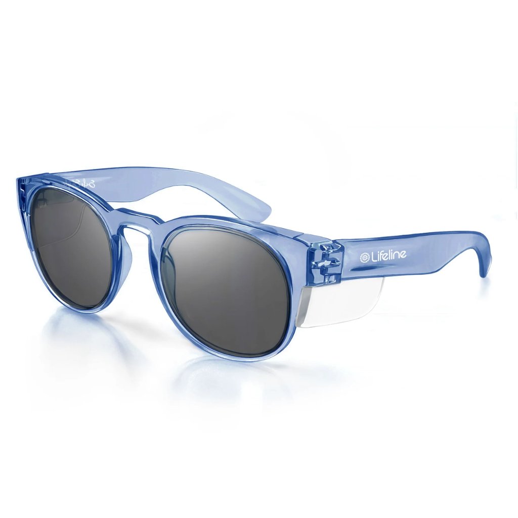 SAFESTYLE CRUISERS BLUE FRAME TINTED UV400 LENS - The Work Pit