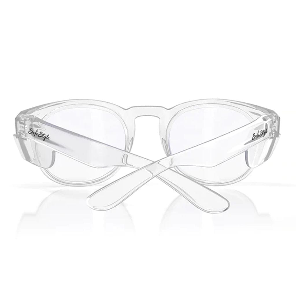 SAFESTYLE CRUISERS CLEAR FRAME/CLEAR UV400 - The Work Pit