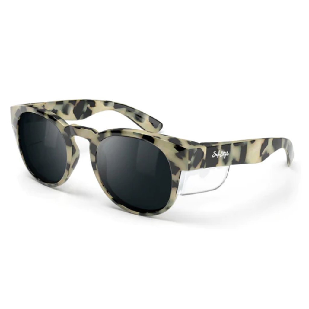 SAFESTYLE CRUISERS MILKY TORT FRAME POLARISED UV400 LENS - The Work Pit
