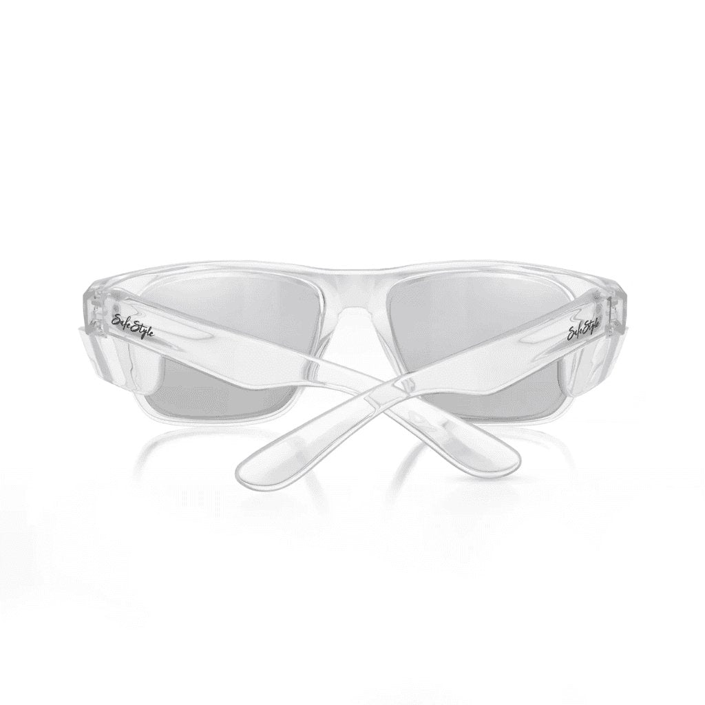 SAFESTYLE FUSIONS CLEAR FRAME/HYBRIDS PHOTOCHROMIC LENS - The Work Pit