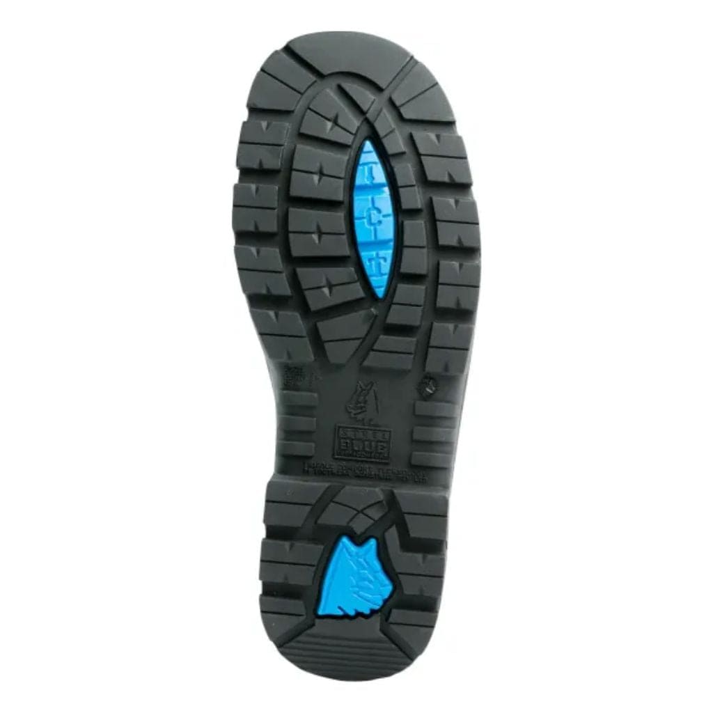 STEEL BLUE 312652 - ARGYLE ZIP SCUFF CAP BOOTS - BLACK - The Work Pit