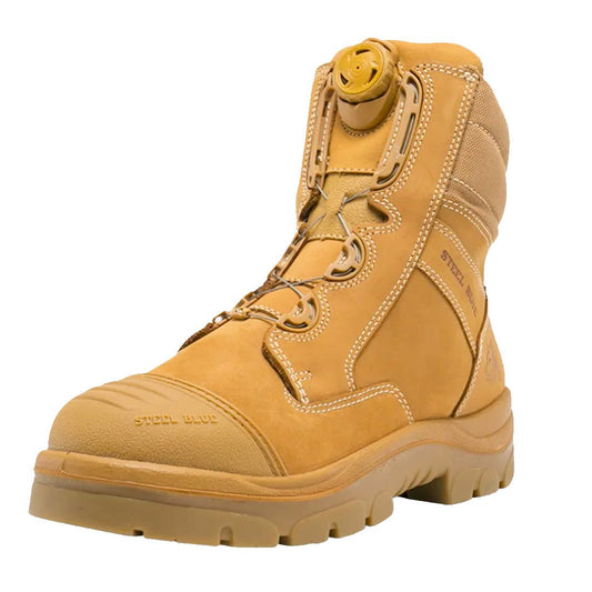 STEEL BLUE SOUTHERN CROSS SPINFX BOOTS - WHEAT - The Work Pit