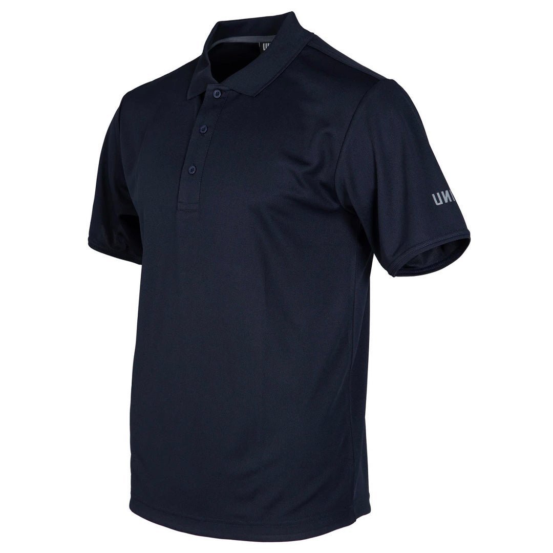 UNIT BOLT POLO SHIRT - NAVY - The Work Pit