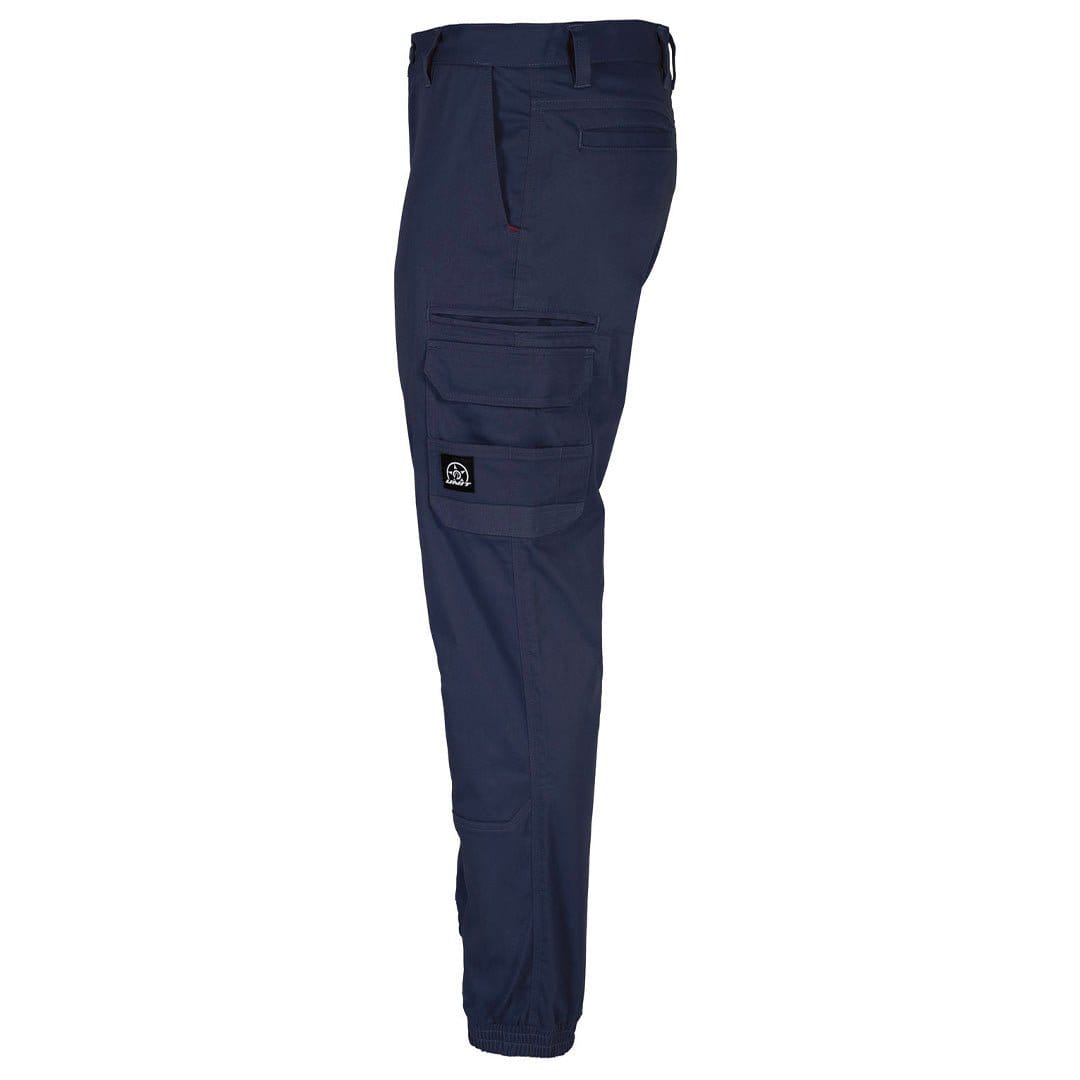 UNIT DEMOLITION CUFFED PANTS NAVY - The Work Pit