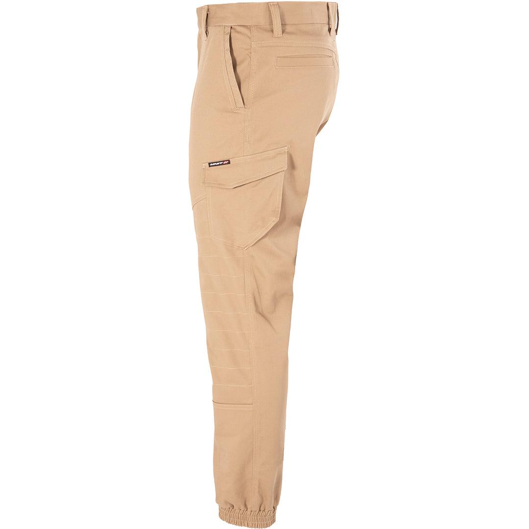UNIT SURGE CUFFED WORK PANTS KHAKI - The Work Pit