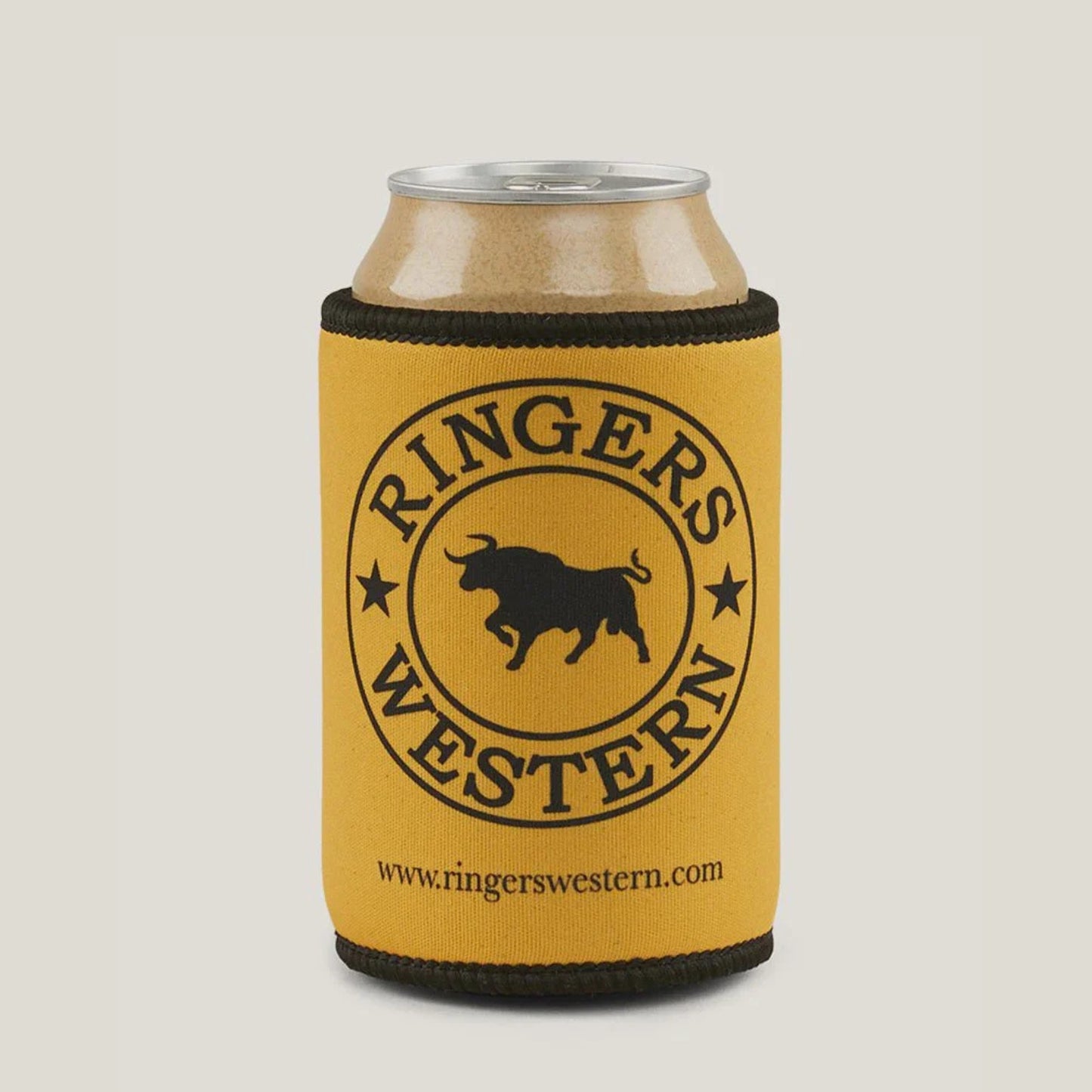 RINGERS WESTERN SIGNATURE BULL STUBBY COOLER - TANGERINE