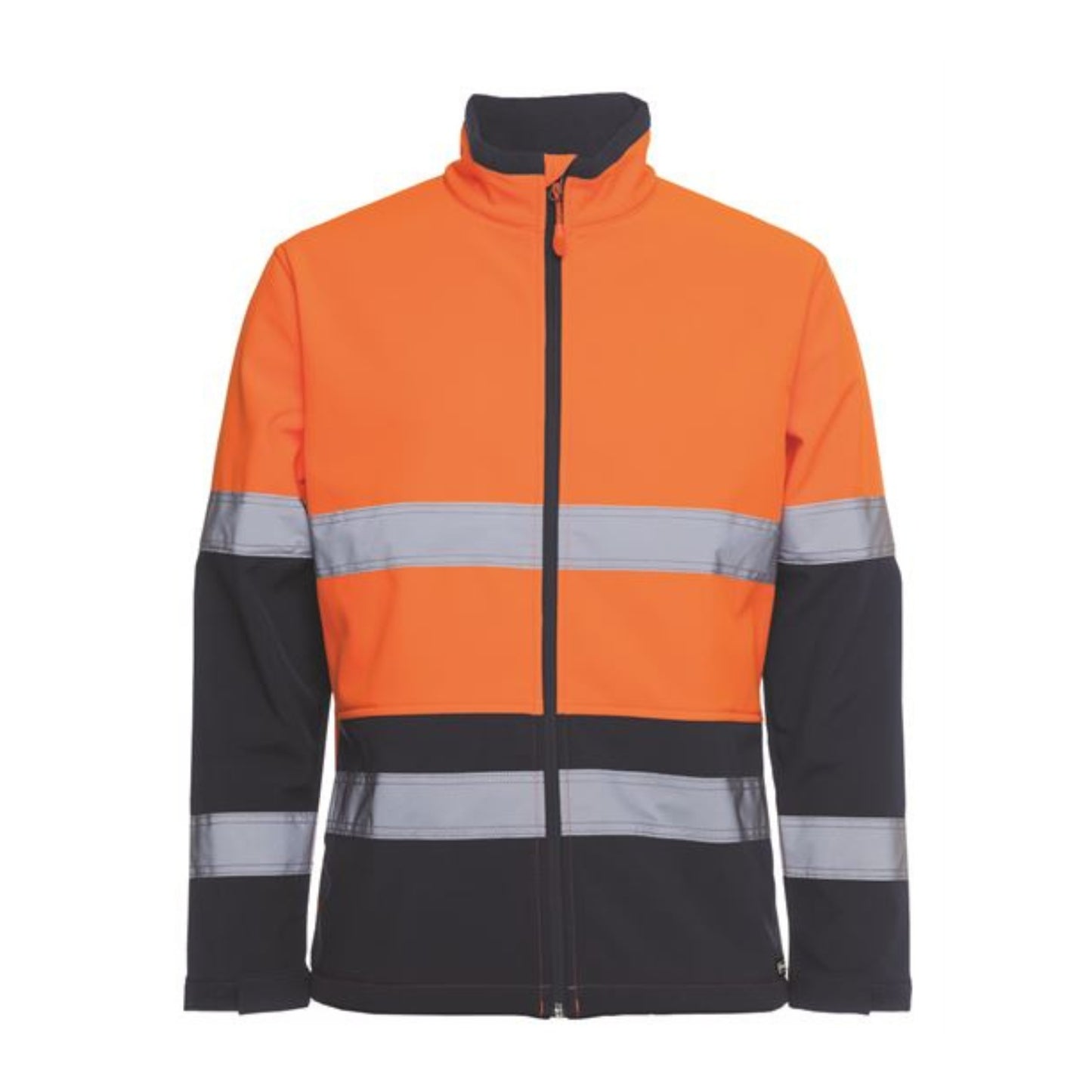 JBs HV 4602.1 (D+N) SOFTSHELL JACKET ORANGE/NAVY
