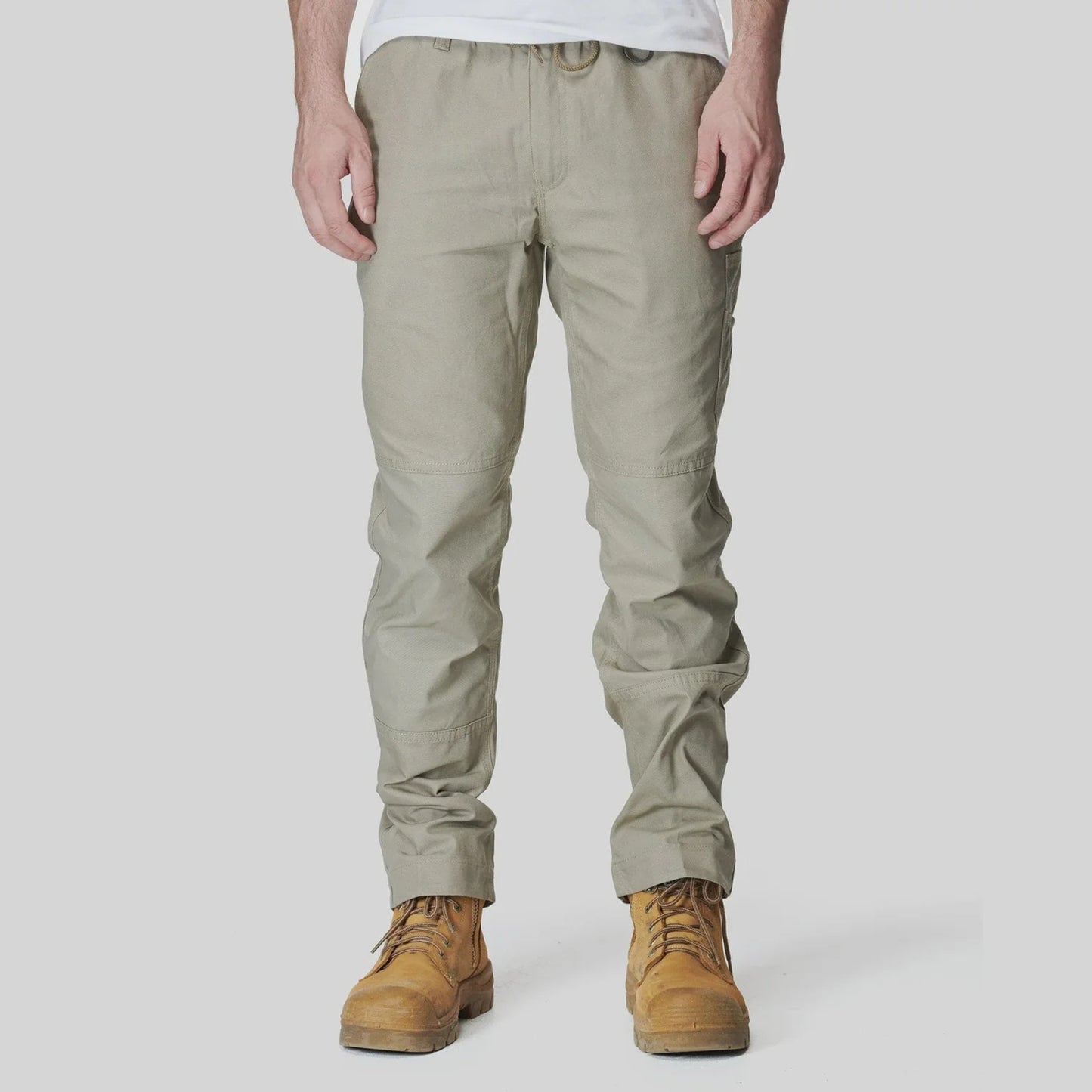 ELWD MENS ELASTIC PANT - STONE