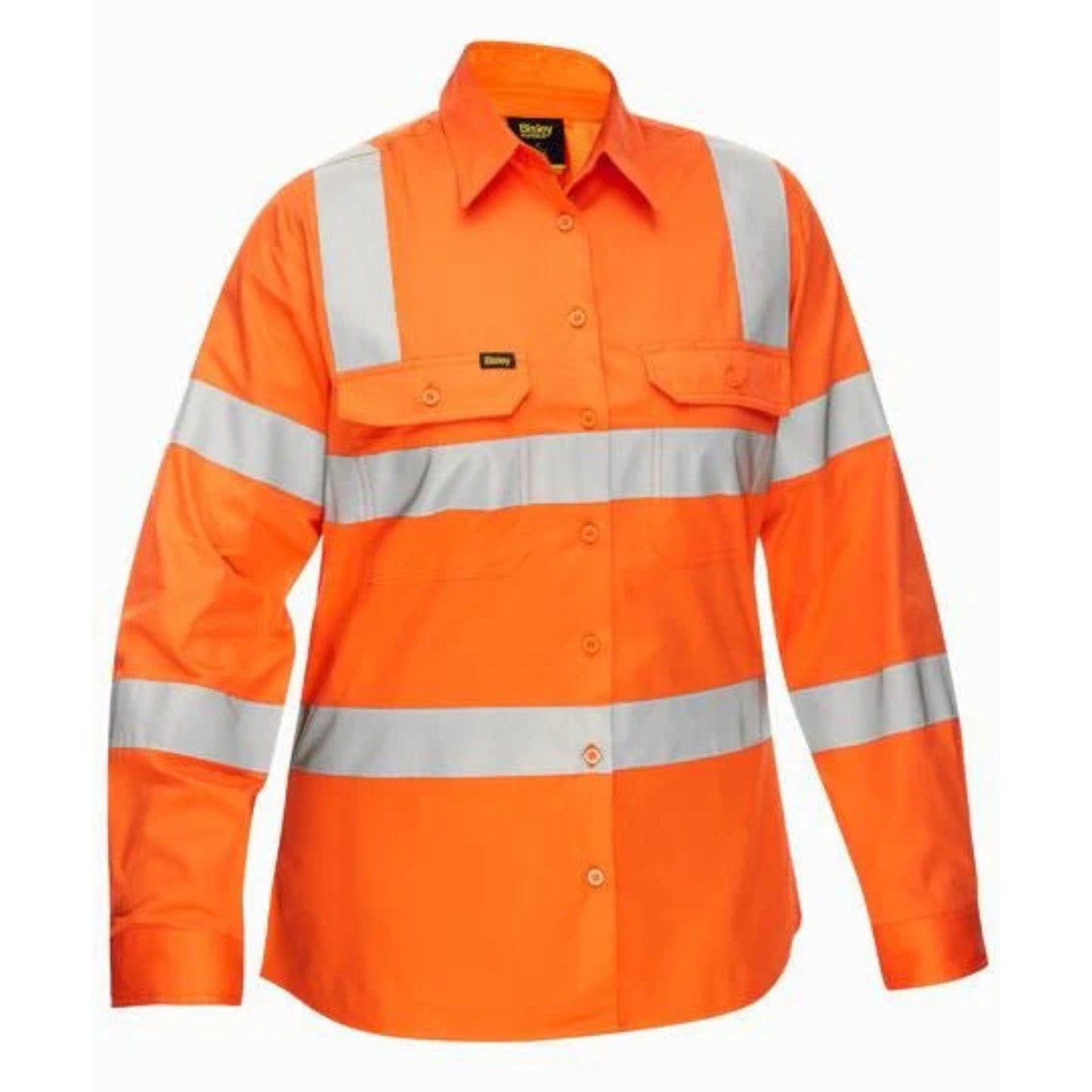 BISLEY WOMENS TAPED BIOMOTION COOL LIGHTWEIGHT VIC RAIL SHIRT