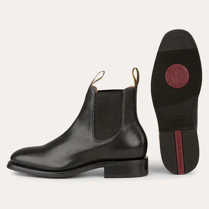 RINGERS WESTERN KUNUNURRA MENS BOOT - BLACK