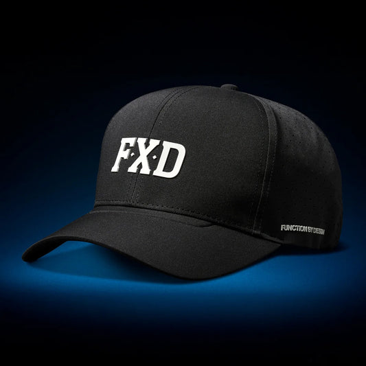 CP◆12 - TECH BASEBALL CAP BLACK/BIG LOGO