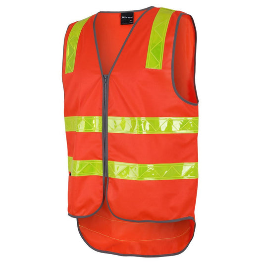 JB'S VIC ROAD (D+N) ZIP SAFETY VEST