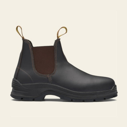 BLUNDSTONE #7508 UNISEX DURAFIT SAFETY BOOT - BROWN