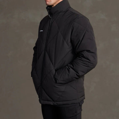 ANTHEM MEN'S WATERPROOF PUFFER JACKET - BLACK