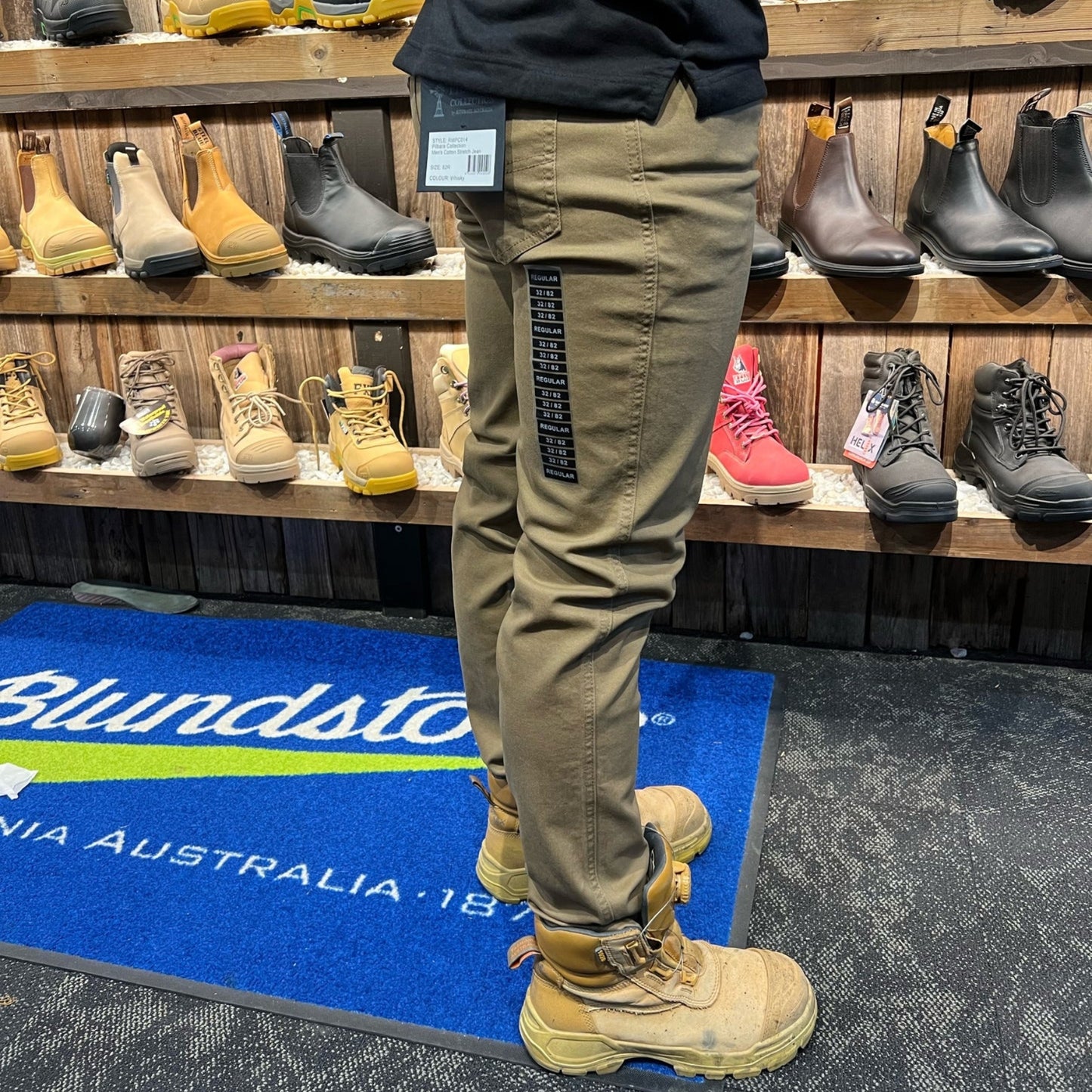 PILBARA  STRETCH JEANS WHISKY