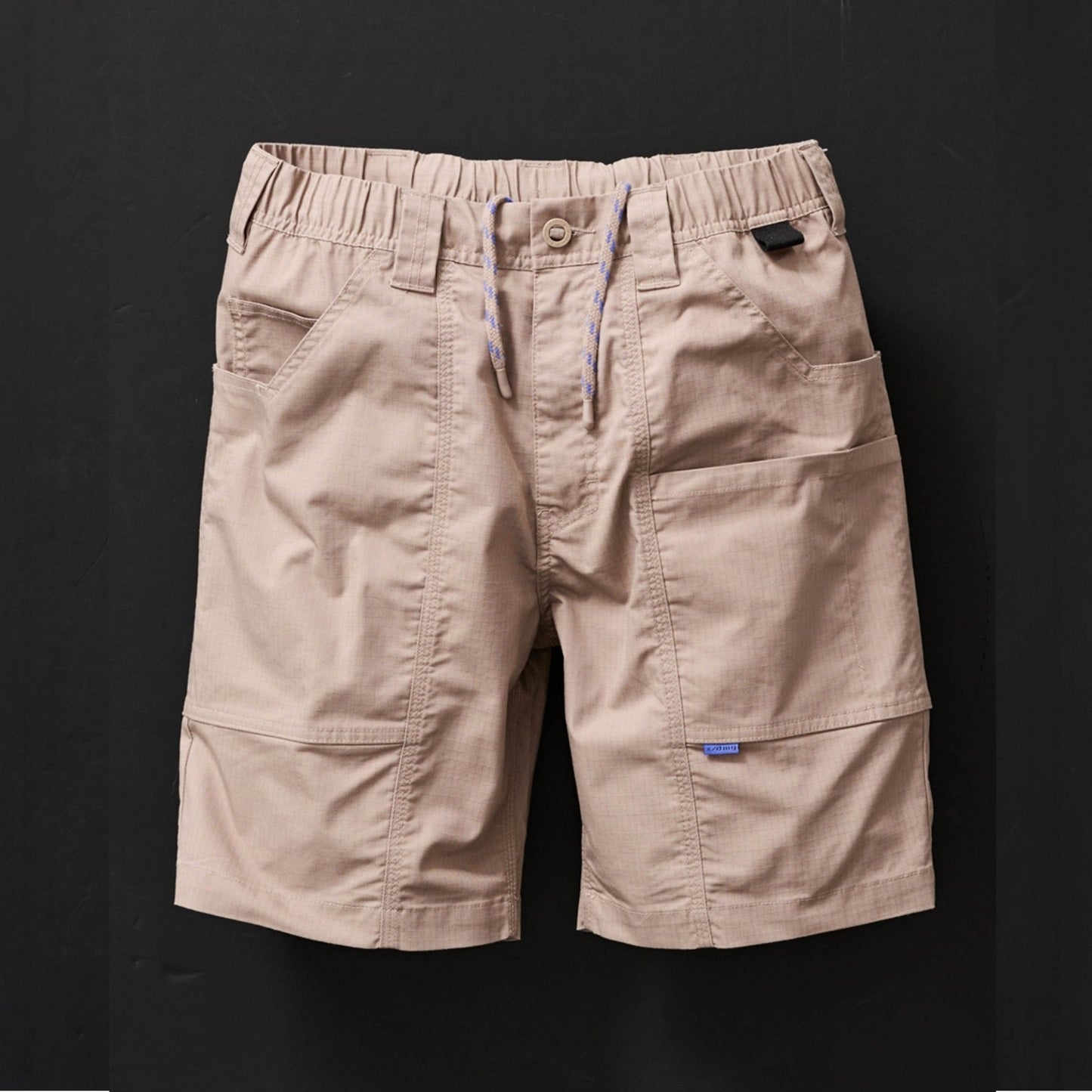 X-DMG US-4 ELASTIC WAIST TECH SHORT - KHAKI