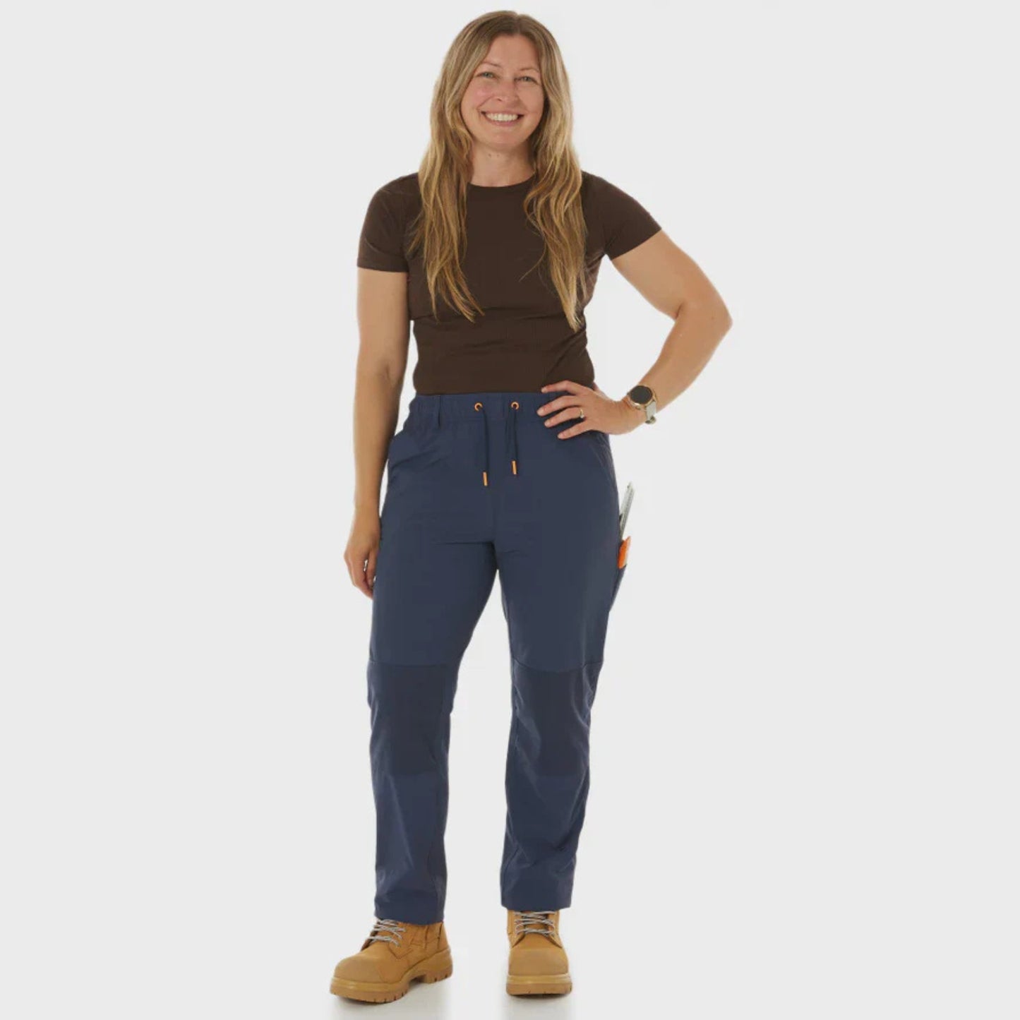 ZADIE WORKWEAR Z-LITE COMFORT WITH 4 WAY STRETCH PANT - NAVY